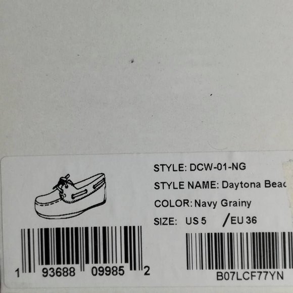 Driver Club Usa Womens Daytona Beach‎ Boat Shoes 5 - Picture 10 of 11